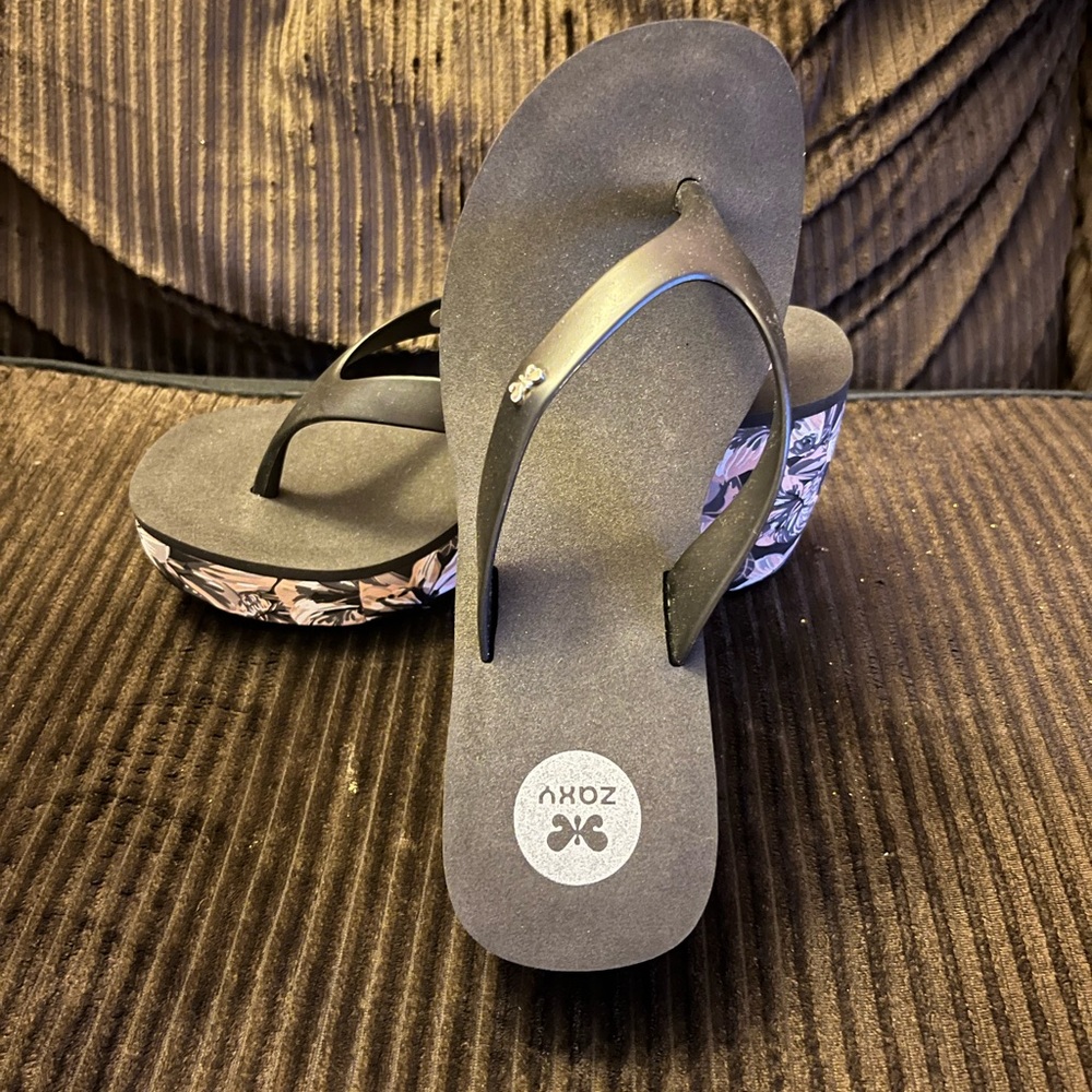 Zaxy wedge sandals. NWT